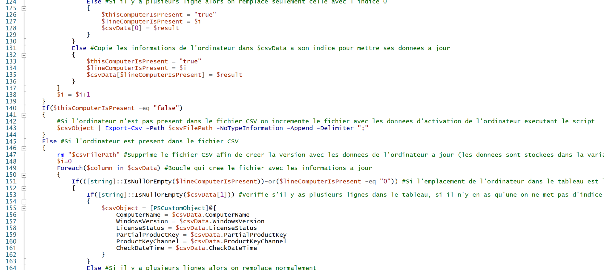 Script inventaire et activation de Windows partie 4